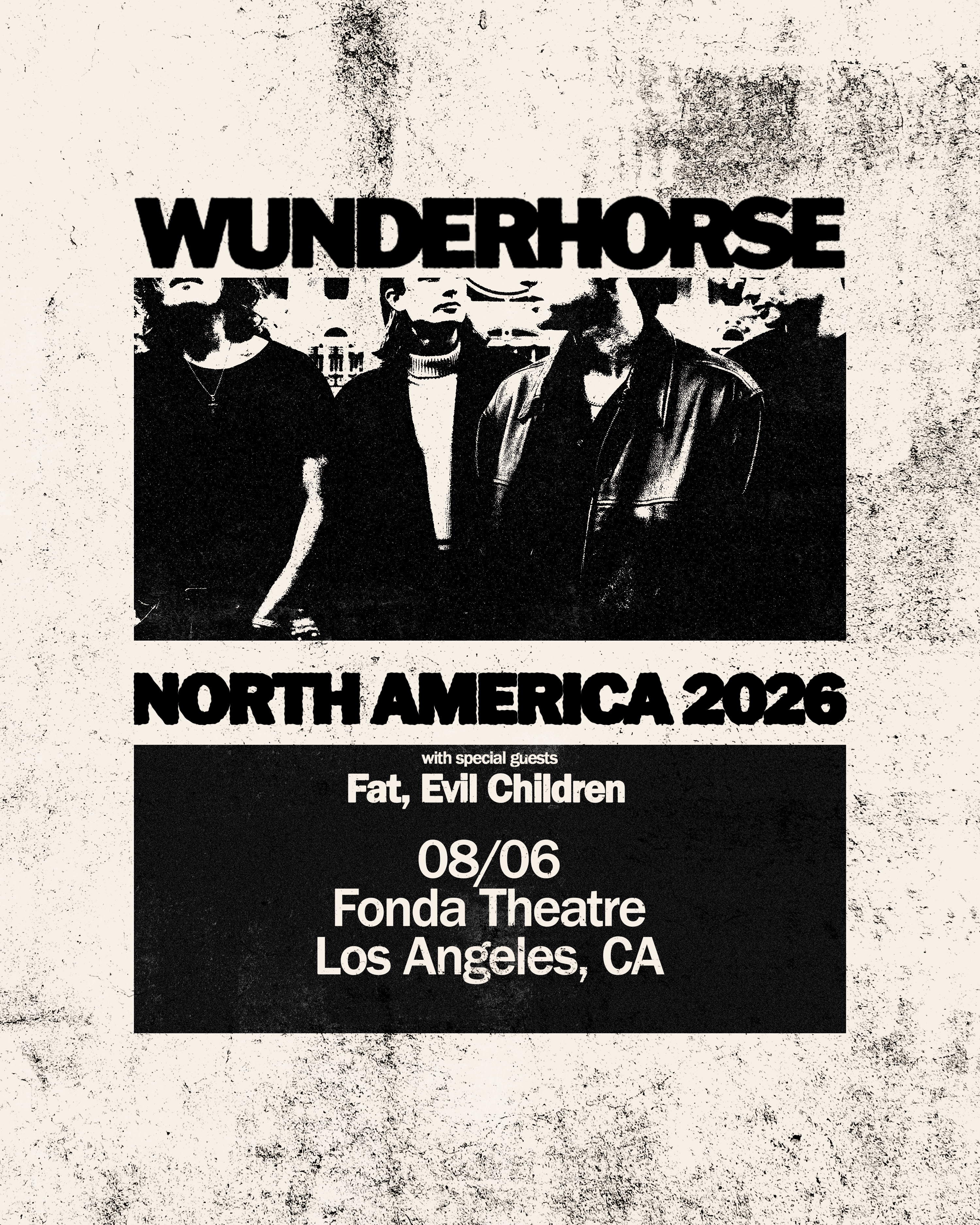 Wunderhorse at the Fonda Theatre on August 6